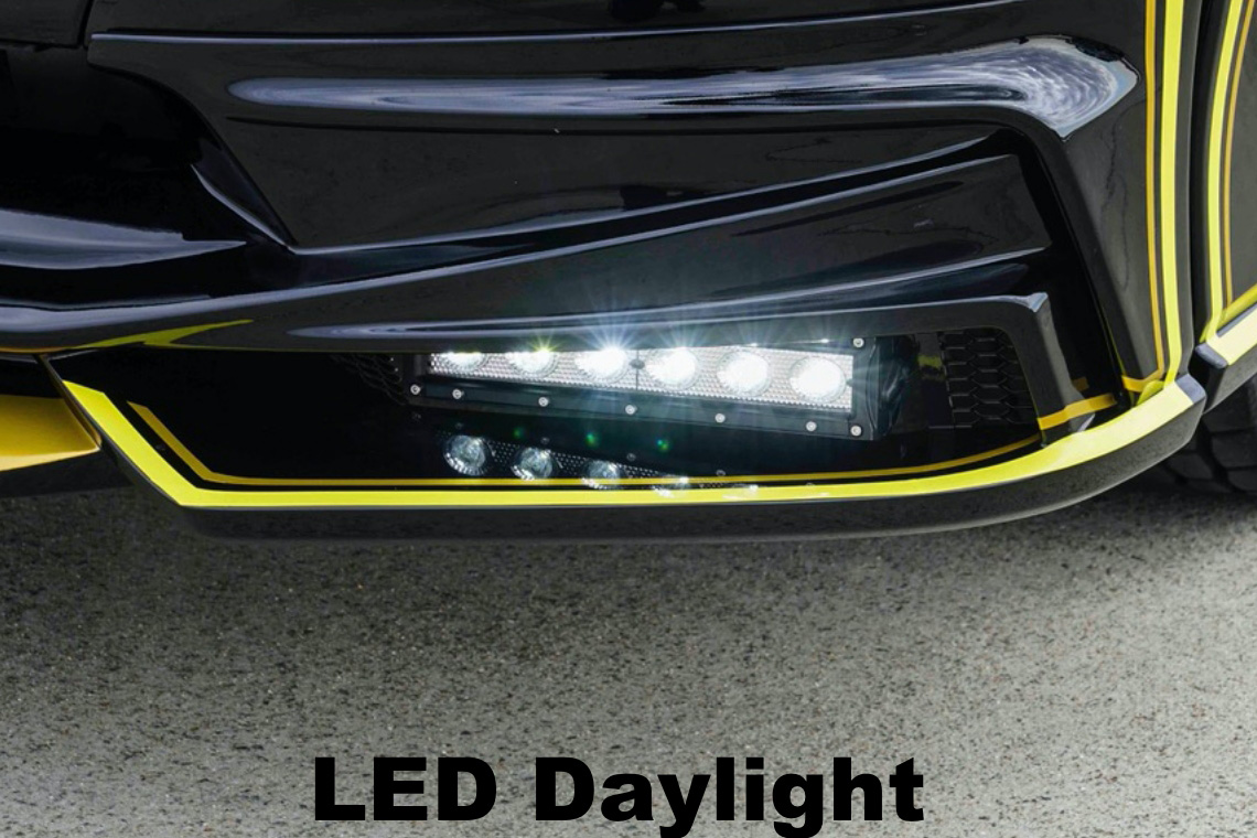 レンジャー LEDデイライト装着イメージ